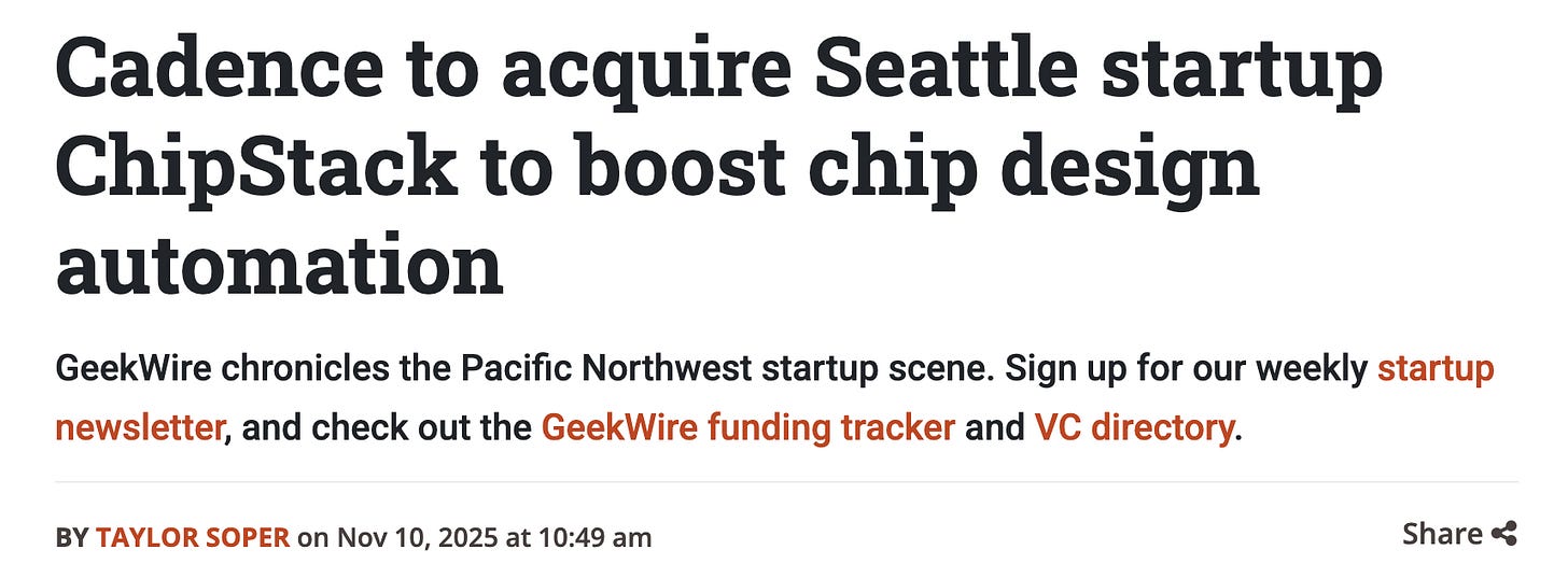 Cadence Acquisition News